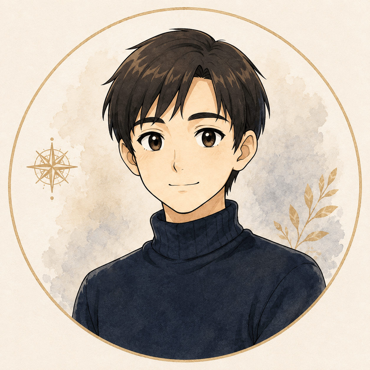 SeaCret運営者「しい」のプロフィールイラスト